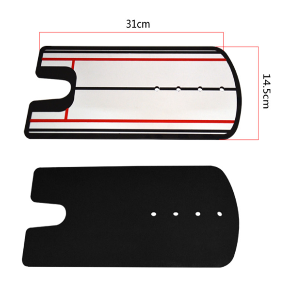 Golf Putter Alignment Mirror and Training Aid