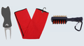 Divot tool + Club Brush + Towel Bundle